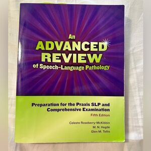 Advanced Review of Speech-Language Pathology Book
